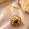 Stylish Maang Tikka elegant trendy forehead jewelry design