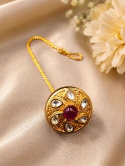 Stylish Maang Tikka elegant trendy forehead jewelry design