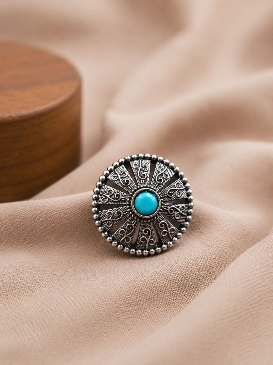 Ethnic Floral Ring Traditional Jewelry for Everyday & Festive Wear 2 Ethnic Floral Ring elegant flower inspired jewelry design
