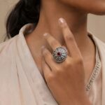 Ethnic Floral Ring Traditional Jewelry for Everyday & Festive Wear
