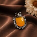 Designer Spider Ring Artistic Statement Jewelry for Everyday & Party Wear - "Yellow"