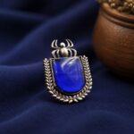 Designer Spider Ring Artistic Statement Jewelry for Everyday & Party Wear - Blue