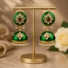 Meenakari Jhumka Earring traditional ethnic jewelry design