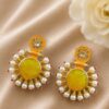 Antique Gold Kundan Earrings Vintage Ethnic Jewelry for Weddings & Festive Wear 4 Gold Kundan Earring royal traditional jewelry design