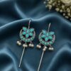 Silver Floral Earcuff elegant flower inspired ear jewelry design