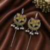 Silver Floral Earcuff elegant flower inspired ear jewelry design