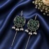 Silver Floral Earcuff elegant flower inspired ear jewelry design