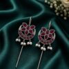 Silver Floral Earcuff elegant flower inspired ear jewelry design