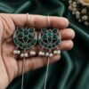 Silver Floral Earcuff elegant flower inspired ear jewelry design