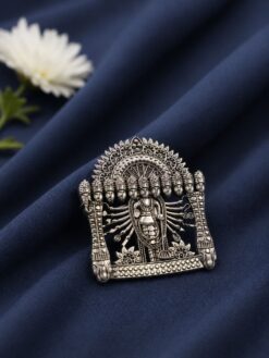 Durga Maa Ring divine religious jewelry design
