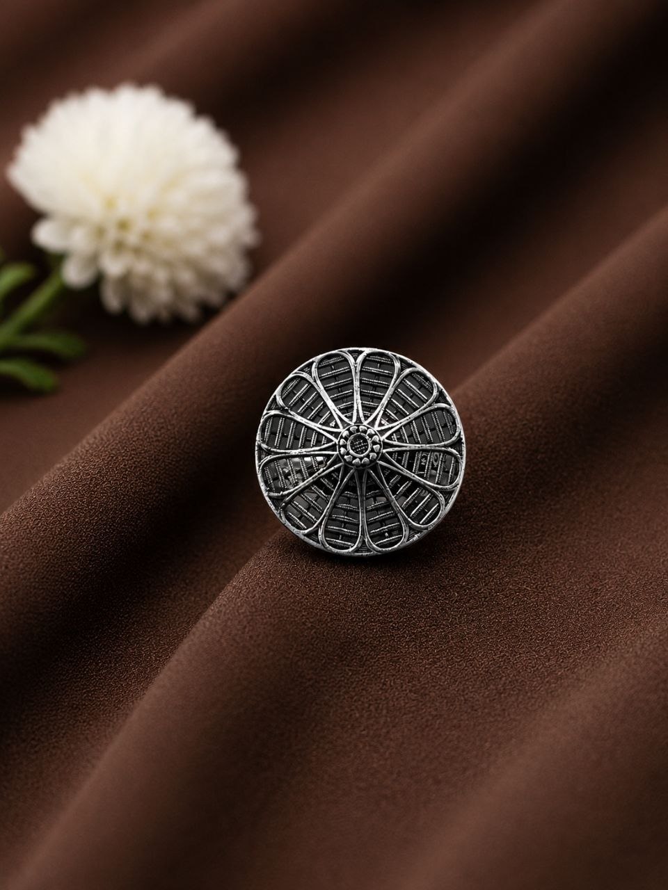 Floral Ring Elegant Inspired Jewelry for Festive Wear 1 Floral Ring elegant flower inspired jewelry design