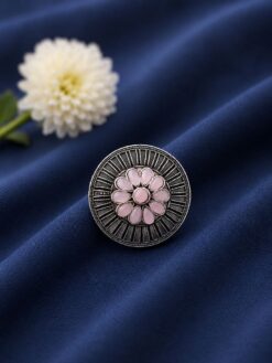 Silver Floral Ring elegant flower inspired jewelry design
