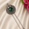 **
Vintage Leaf Juda Pin elegant traditional hair accessory design**