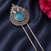 **
Vintage Leaf Juda Pin elegant traditional hair accessory design**