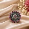 Unique Floral Ring elegant flower inspired jewelry design