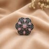 Unique Adjustable Ring stylish brass jewelry design