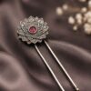 Flower Design Juda Pin stylish brass jewelry design
