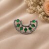 Designer Half Moon Ring stylish brass jewelry design