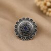 Ethnic Floral Ring Traditional Bloom Design for Elegant Festive Style 8 Ethnic Floral Ring stylish brass jewelry design