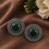 Unique Stud Earring stylish brass jewelry design