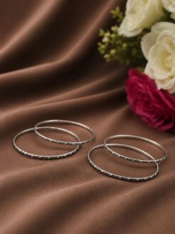 Beautiful Oxidized Bangle stylish brass jewelry design
