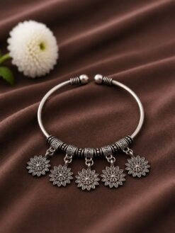 Oxidized Handmade Bangle stylish brass jewelry design