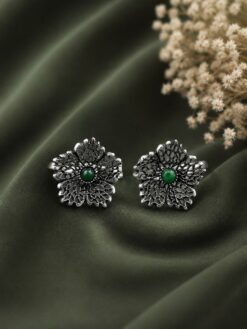 Flower Design Toe Ring stylish brass jewelry design