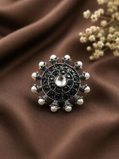 Elegant Ring stylish brass jewelry design
