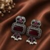 Elephant Stud Earring stylish brass jewelry design