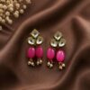 Gold Stud Earring stylish brass jewelry design