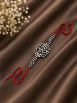 Ganesha Rakhi stylish brass jewelry design