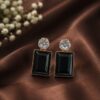 Gold Stud Earring stylish brass jewelry design