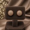 Sparkling Stud Earring stylish brass jewelry design