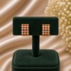 Beautiful AD Earring stylish brass jewelry design