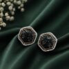 AD Stud Earring stylish brass jewelry design