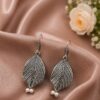 Leaf Hook Earring elegant nature inspired jewelry design