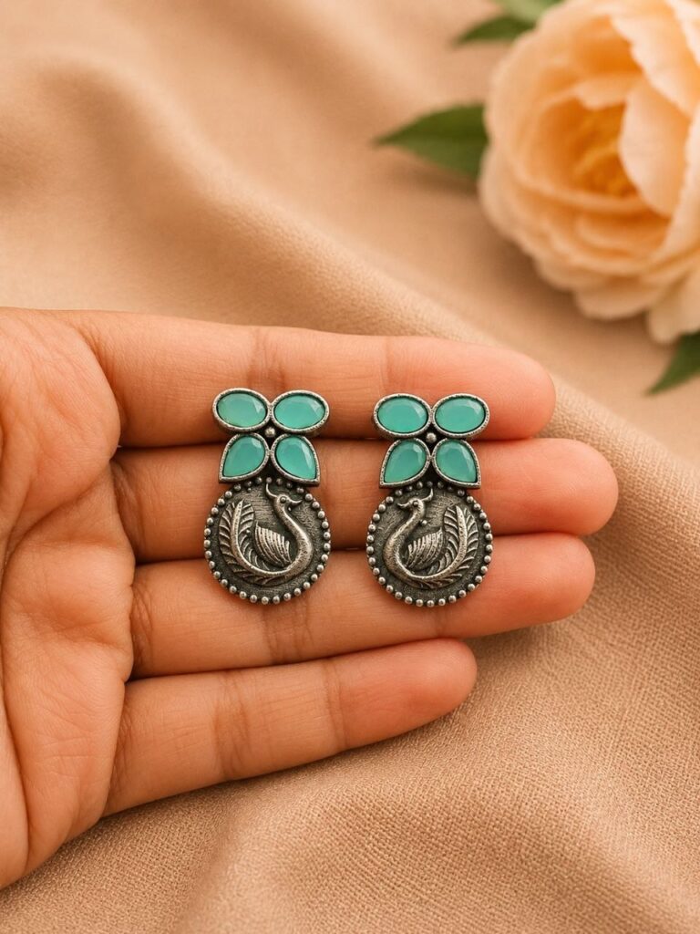 Duck Stud Earring Cute Jewelry for LightWeight & Casual Wear