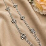 Silver Chain Necklace Stylish Jewelry for Party & Office Wear