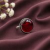 Adjustable Oxidized Ring elegant vintage jewelry design