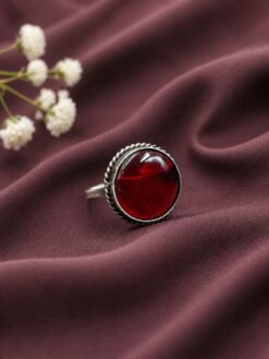 Adjustable Oxidized Ring elegant vintage jewelry design