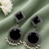 Silver Traditional Earring elegant ethnic jewelry design