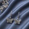Butterfly Hook Earring elegant nature inspired jewelry design