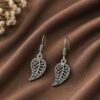 Leaf Hook Earring elegant nature inspired jewelry design