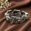 Oxidized Elephant Bangle traditional ethnic jewelry design