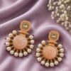 Gold Kundan Earring royal traditional jewelry design