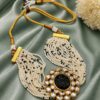 Unique Kundan Necklace royal traditional jewelry design