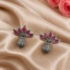 Stud Earring stylish brass jewelry design