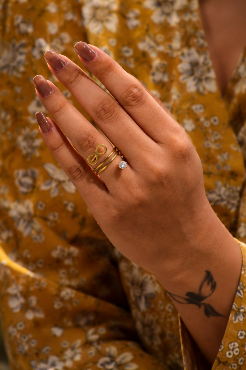 Anti Tarnish Rings Lightweight Minimalist Ring for Everyday Wear 1 Anti Tarnish Rings Lightweight Minimalist Ring for Everyday Wear