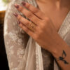 Anti Tarnish Rings Elegant Open Adjustable Ring