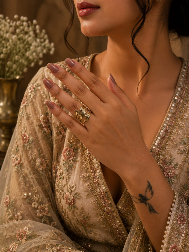 Anti Tarnish Rings Lightweight Fashion Jewelry Ring